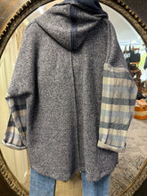 Load image into Gallery viewer, Fleece Hoodie - DENIM - S/M
