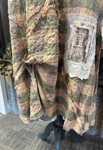 Load image into Gallery viewer, Dolly Dress - DUSKY ROSE CHECK
