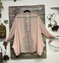 Load image into Gallery viewer, PRE-LOVED: Shrug/Cover - SOFT PEACH
