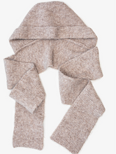 Load image into Gallery viewer, Hooded Scarf - FOSSIL
