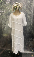 Load image into Gallery viewer, White Italian linen dress
