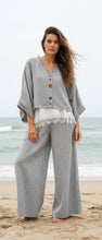 Load image into Gallery viewer, Prairie Armani Wing - CHARCOAL GINGHAM

