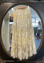 Load image into Gallery viewer, PRE-LOVED Lace Skirt - BUTTER
