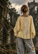 Load image into Gallery viewer, Ragdoll Vintage Lace Top - WASHED OCHRE
