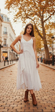 Load image into Gallery viewer, Ella Rose Dress - WHITE
