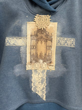 Load image into Gallery viewer, Sweatshirt - Cropped - DENIM: SALE
