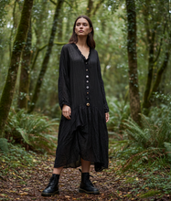 Load image into Gallery viewer, Armani Dress - BLACK GAUZE
