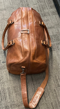 Load image into Gallery viewer, Leather Bag - BRANDY - SALE
