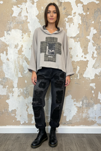 Load image into Gallery viewer, Patch Denims - BLACK
