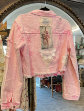 Load image into Gallery viewer, Denim Jacket - LEMONADE PINK
