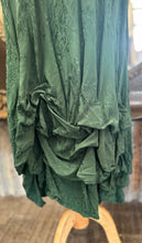 Load image into Gallery viewer, Valentina Dress - EMBOSSED EMERALD SATIN
