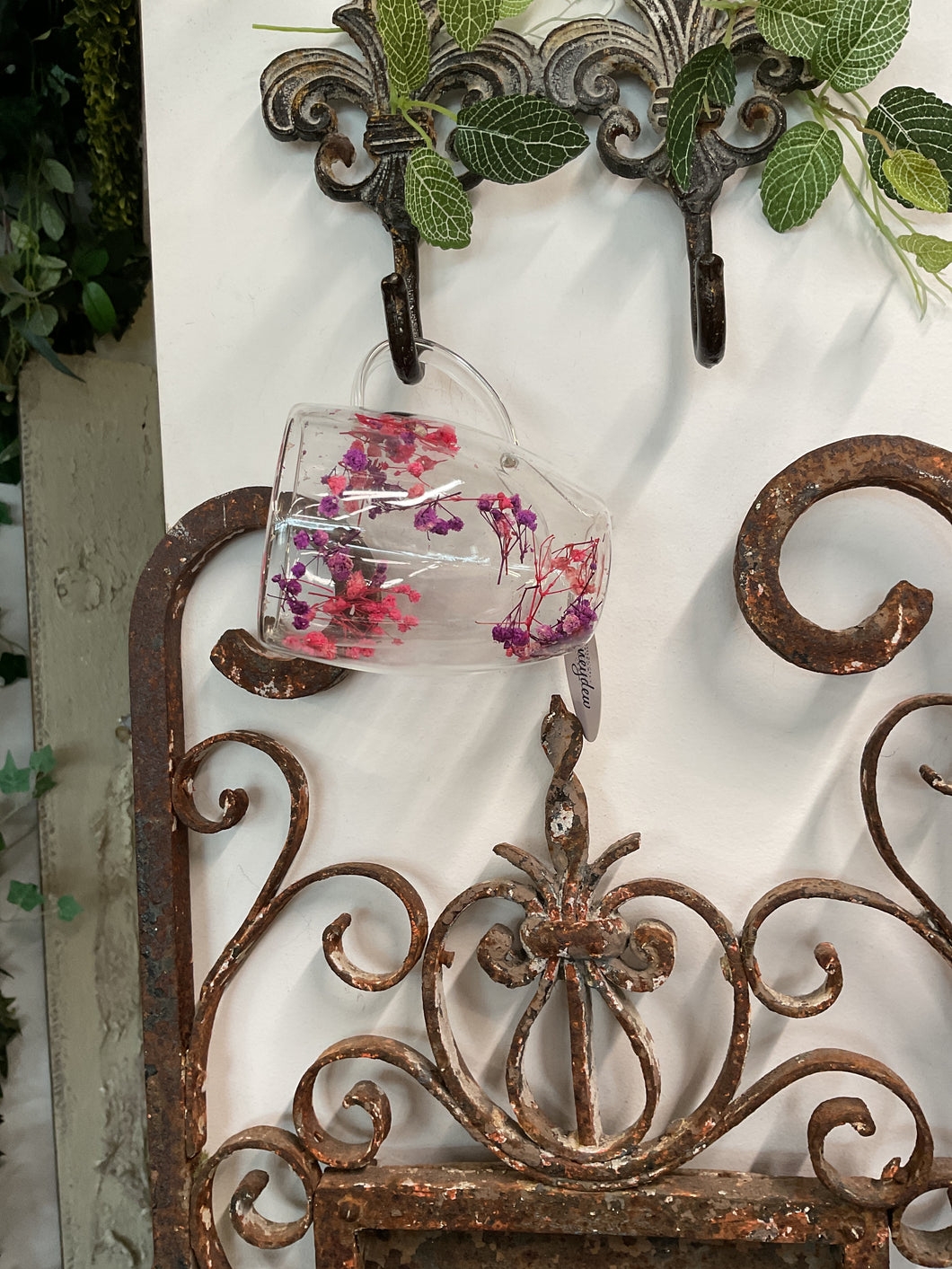 Mug - Double Walled - Dried Flowers: MULTI