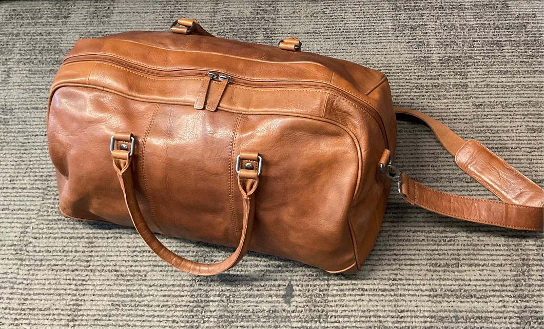 Leather Bag - BRANDY - SALE