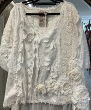 Load image into Gallery viewer, Rag Doll Vintage Lace Top- IVORY
