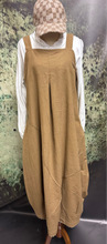 Load image into Gallery viewer, Dress - Bell Shaped Pinafore - Vintage RUST
