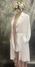 Load image into Gallery viewer, White Italian linen jacket
