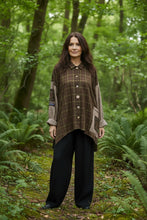 Load image into Gallery viewer, Boyfriend Shirt - SADDLE CHECK PONY
