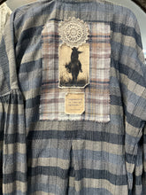 Load image into Gallery viewer, Boyfriend Shirt - DENIM PLAID
