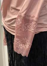 Load image into Gallery viewer, French Lace Tee - PINK
