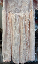 Load image into Gallery viewer, Ragdoll Vintage Lace Skirt - FADED PINK TANGERINE
