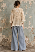Load image into Gallery viewer, Rag Doll Vintage Lace Top- Natural
