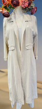 Load image into Gallery viewer, Duster Coat - Linen: NATURAL
