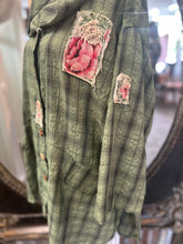 Load image into Gallery viewer, Plaid Boyfriend Shirt - KHAKI
