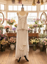 Load image into Gallery viewer, Skirt - WHITE LINEN
