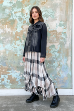Load image into Gallery viewer, Denim Patch Jacket - BLACK
