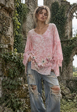 Load image into Gallery viewer, Ragdoll Vintage Lace Top - GIRLY PINK
