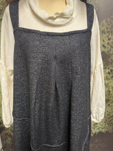Load image into Gallery viewer, Pinafore: Wool: CHARCOAL
