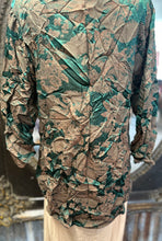 Load image into Gallery viewer, Front Tie Top - EMERALD/CHESTNUT
