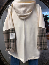 Load image into Gallery viewer, Fleece Hoodie - CREAM - S/M
