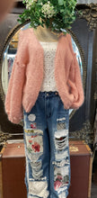 Load image into Gallery viewer, Rosie Bobble Cardi - PEONY
