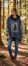 Load image into Gallery viewer, Fleece Hoodie - DENIM - S/M
