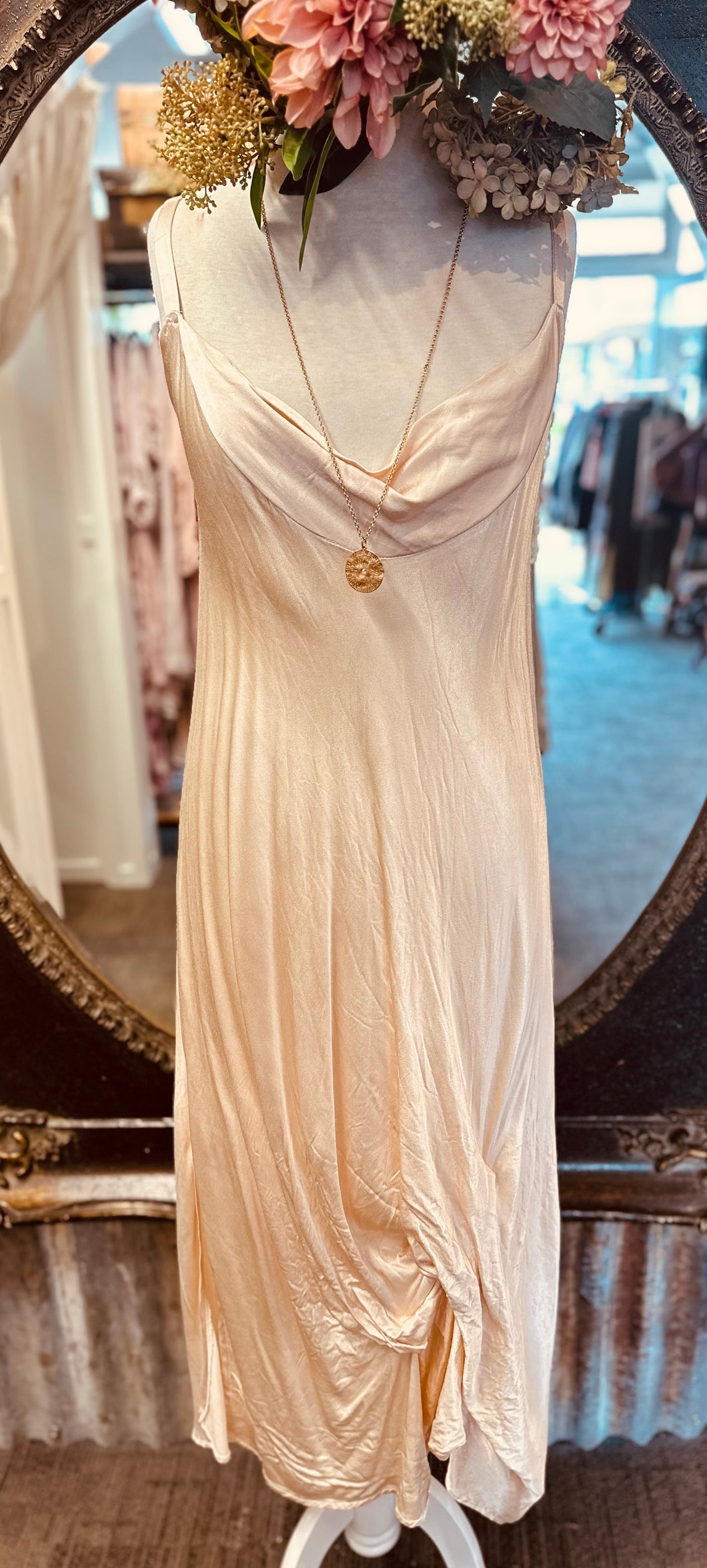 Ophelia Dress - PEACH