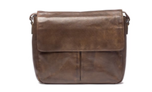 Load image into Gallery viewer, Bag: Men’s Satchel - BROWN
