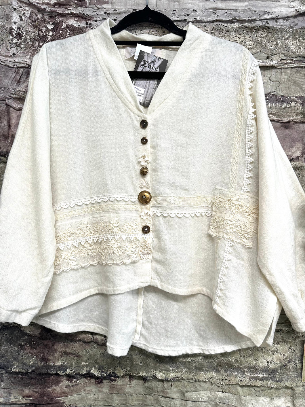 Armani Cropped - CREAM