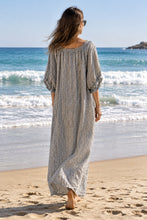 Load image into Gallery viewer, Prairie Dress: CHARCOAL CHECK

