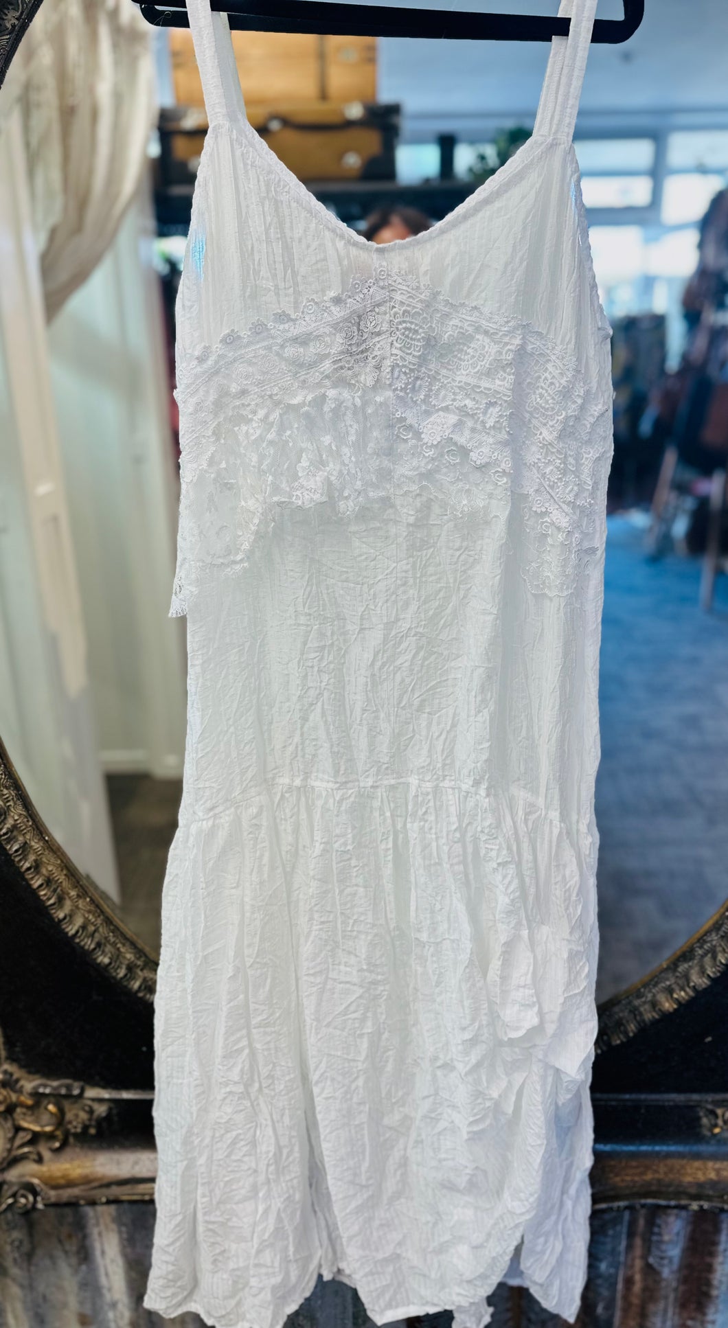 Ella Rose white over dress