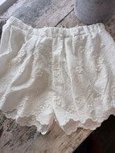 Load image into Gallery viewer, Broderie Shorts - WHITE
