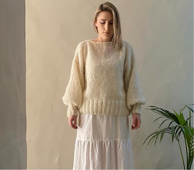 Belle Sweater - BLUSH