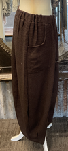 Load image into Gallery viewer, Pocket Pants - HERRINGBONE CHOCOLATE
