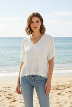 Load image into Gallery viewer, Lace Me Top - GHOST
