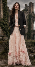 Load image into Gallery viewer, Ragdoll Vintage Lace Skirt - FADED PINK TANGERINE
