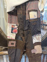 Load image into Gallery viewer, Vintage crazy patch pants
