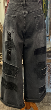Load image into Gallery viewer, Patch Denims - BLACK
