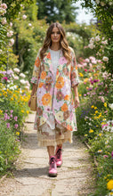 Load image into Gallery viewer, Lyric Duster Coat - FLORAL WASH
