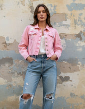Load image into Gallery viewer, Denim Jacket - PINK
