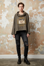 Load image into Gallery viewer, Minx Hoodie - GOLD CHECK
